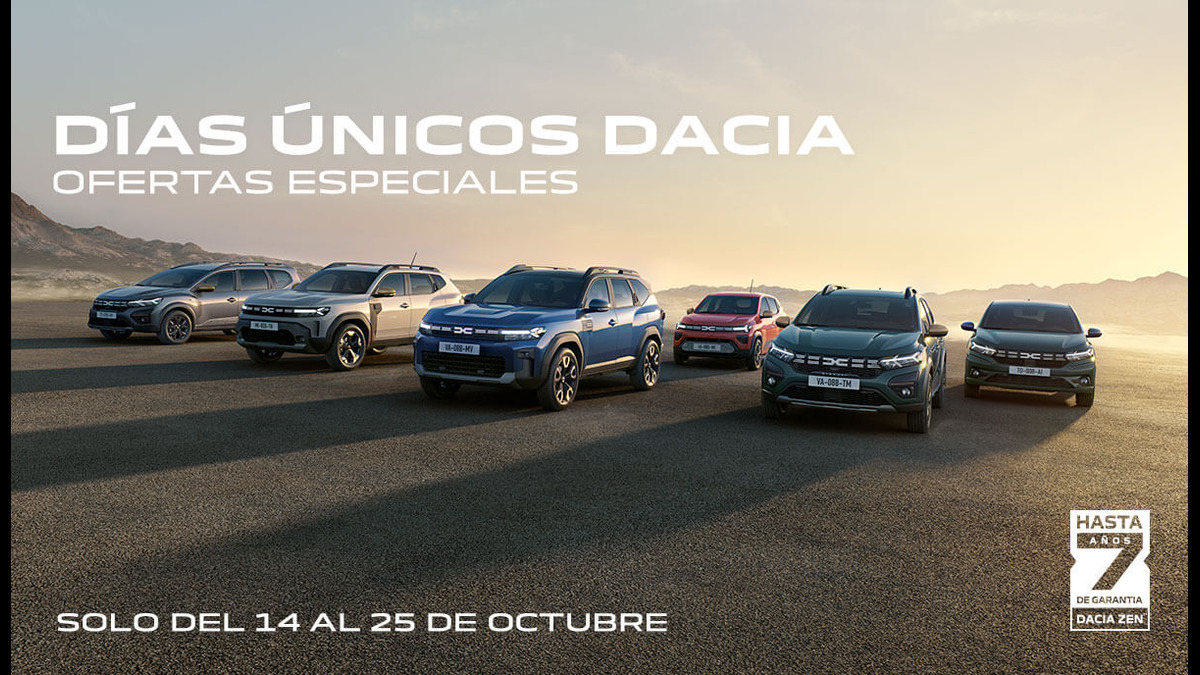 Días únicos Dacia